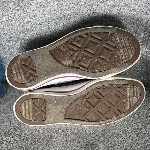 Converse Double Upper Tongue Sneakers Shoes Size 6 - Picture 7 of 9